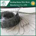 Tejidos a mano ss 304 malla de cable / malla de cuerda hecha a mano para zoo / valla de alambre paneles hechos en china